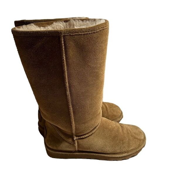 Bearpaw Elle Tall Suede leather sheepskin Boots Women’s size 9/EU 40 - Picture 4 of 10